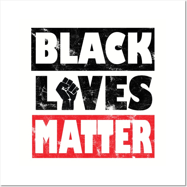 Black Lives Matter black power Wall Art by Gaming champion